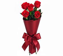 Букет 5 Красных роз Эдлесс Лав в Красавино