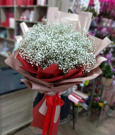 Букет цветов из: Гипсофила в Красавино