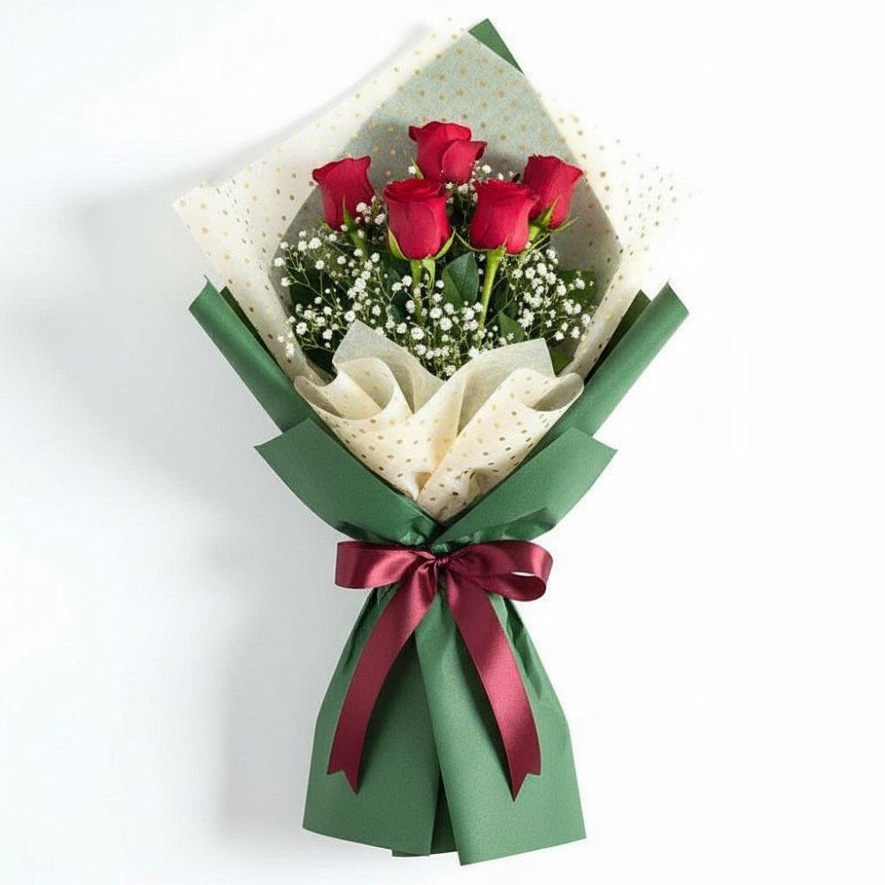 Букет цветов из: Розы в Красавино