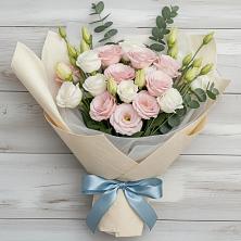 Букет цветов из:  Лизиантусы в Красавино