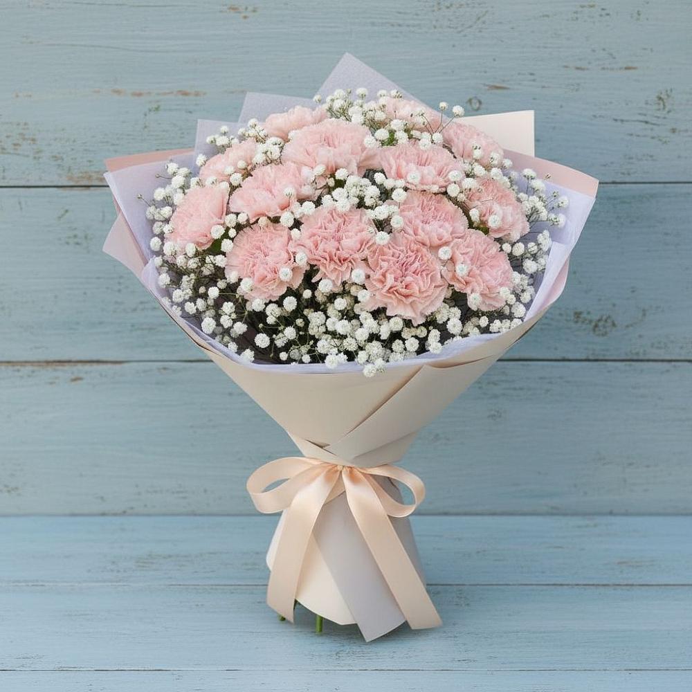 Букет цветов из: Гвоздики в Красавино