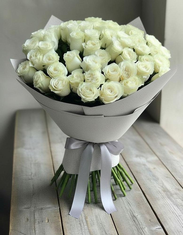 Букет 35 Белых роз в Красавино