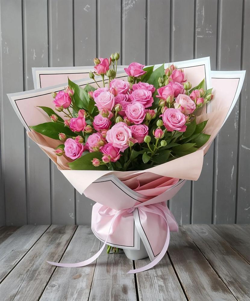 Букет Розовый кустик в Красавино