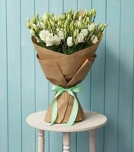 Букет цветов из:  Лизиантусы в Красавино