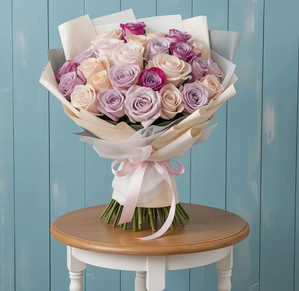 Букет цветов из: Розы в Красавино