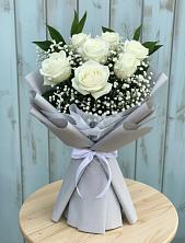 Букет цветов из:  Розы в Красавино