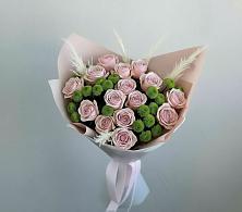 Букет цветов из:  Розы и Хризантемы #REPLACE_PRED# Красавино