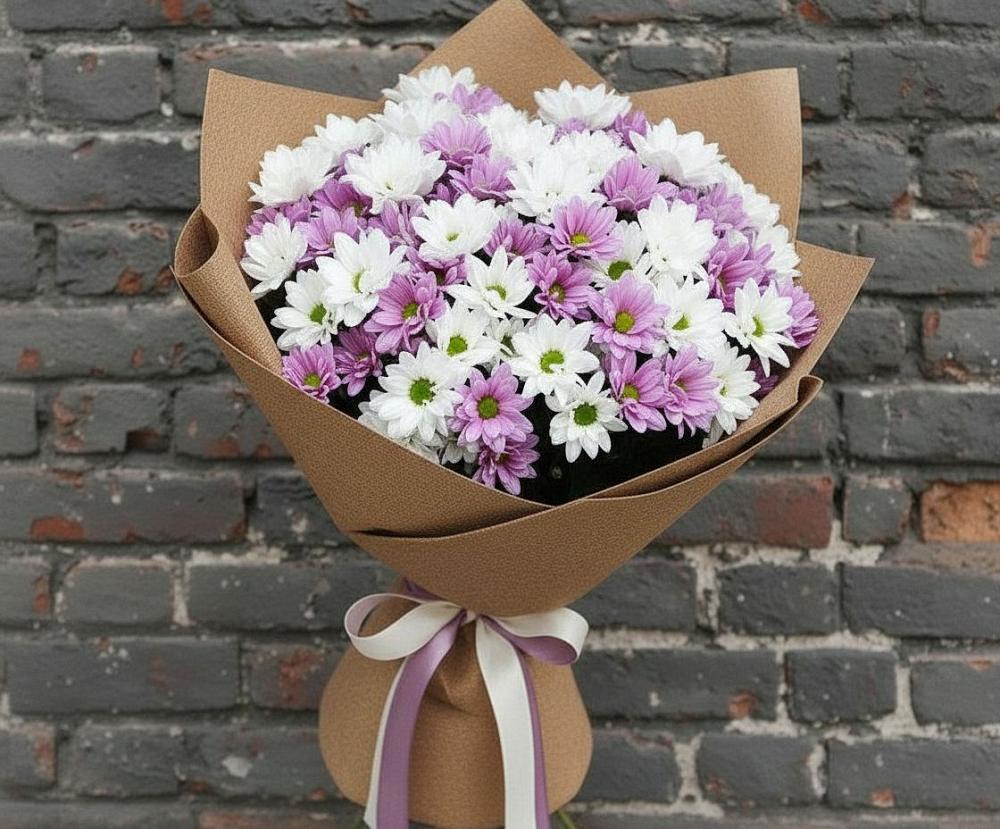 Букет цветов из: Хризантемы в Красавино