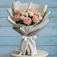 Букет цветов из:  Розы #REPLACE_PRED# Красавино