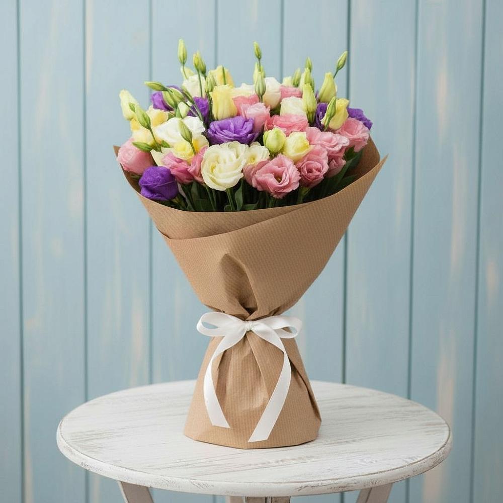 Букет цветов из: Лизиантусы в Красавино