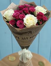 Букет цветов из:  Розы в Красавино