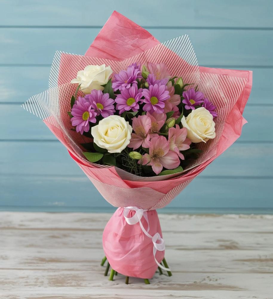 Букет цветов из: Герберы в Красавино