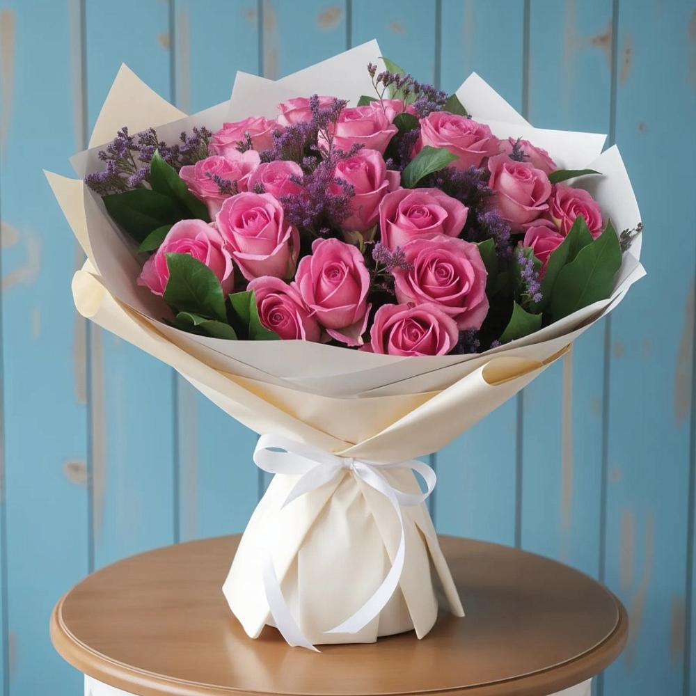 Букет цветов из: Розы в Красавино