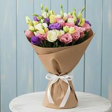 Букет цветов из:  Лизиантусы в Красавино